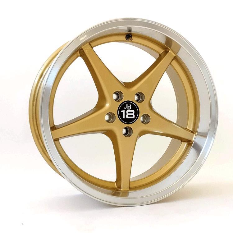 JB 18 Gold 8,5x18 5x108 ET6 CB65,1 60°