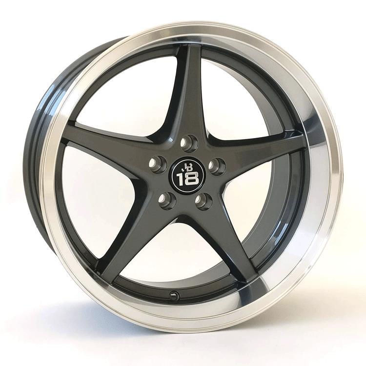 JB 18 Grey 8,5x18 5/108 ET6 CB65,1 GM 60°