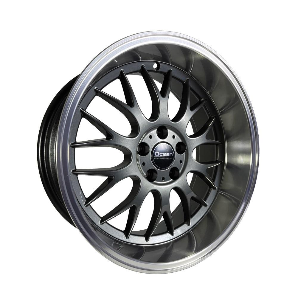 Ocean Wheels Super DTM Antracit Polish Lip 8,5x18 5/108 ET6 CB65,1