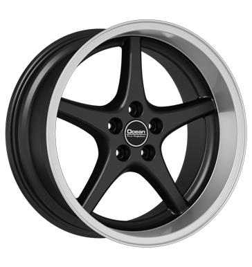 Ocean Wheels MK18 Black Diamond 8,5x18" 5x108 ET6 CB65,1